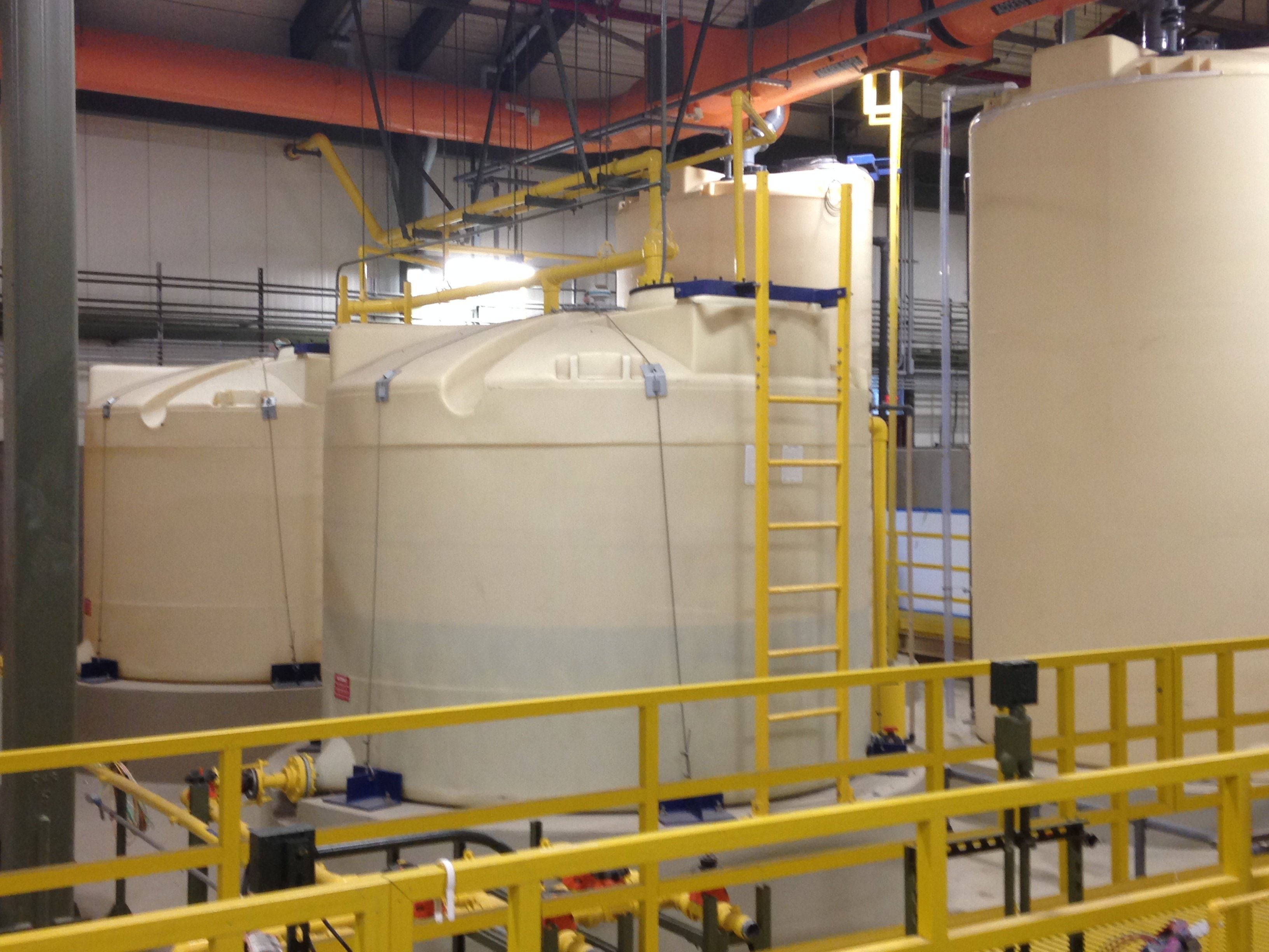 Sulfuric Acid Storage Poly Processing